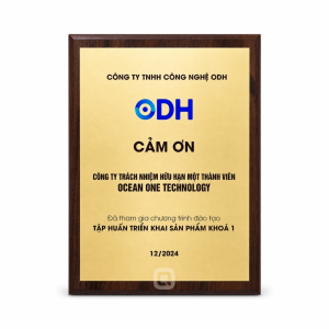 Bảng Vinh danh Luxury - 0226BVD