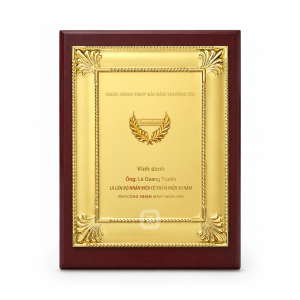 Bảng Vinh danh Luxury - 0426BVD
