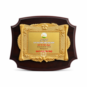 Bảng Vinh danh Luxury - 0826BVD