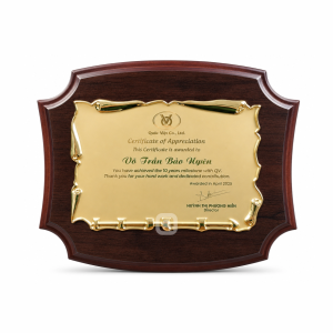 Bảng Vinh danh Luxury - 0926BVD