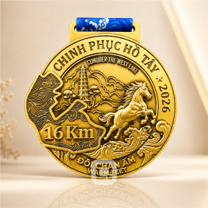 Alternative view of Huy chương kim loại - 03926HCK
