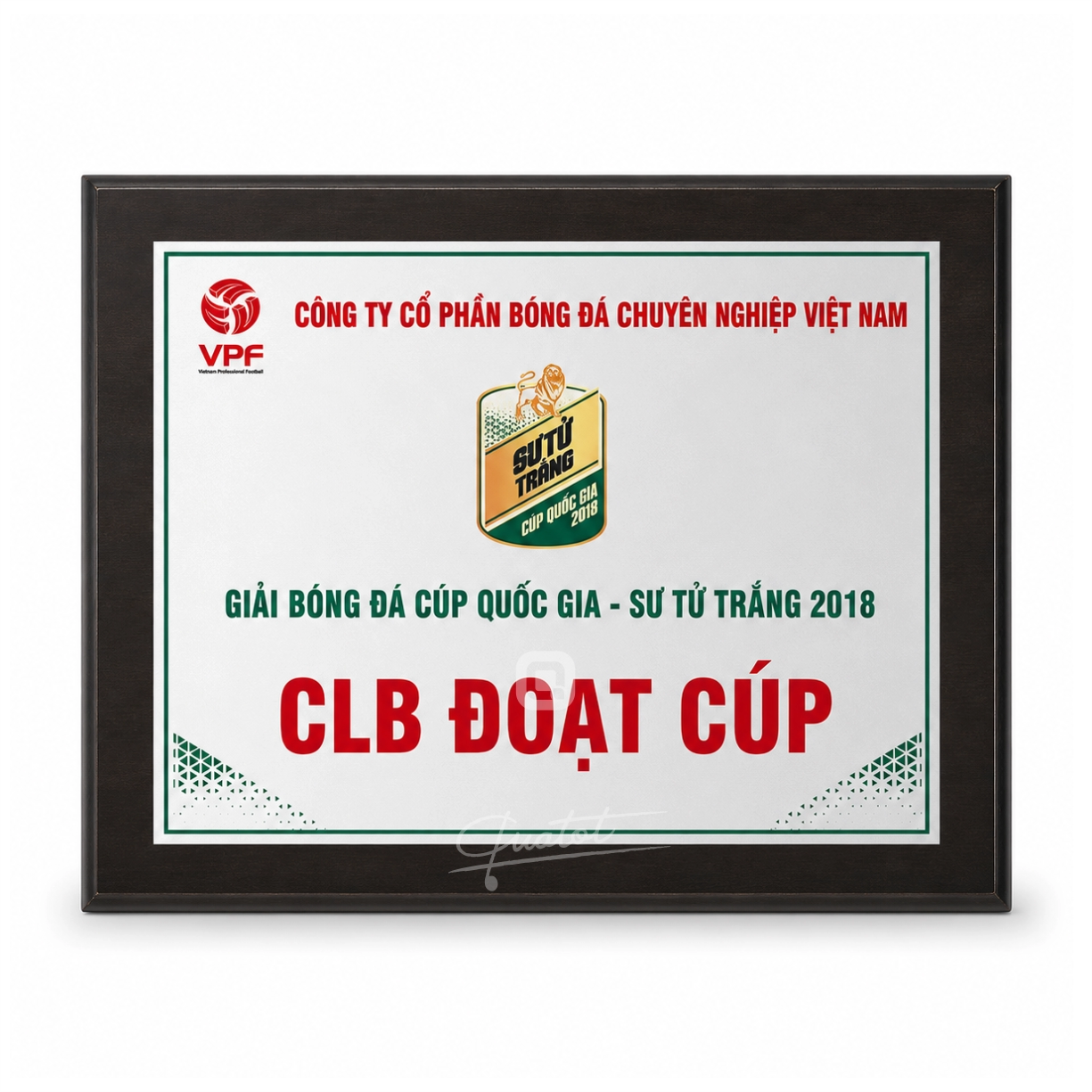 Biểu trưng lưu niệm cao cấp - 03526BT