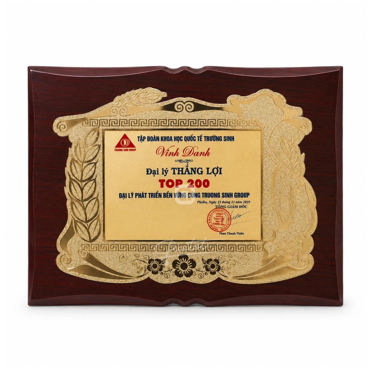 Biểu trưng lưu niệm cao cấp - 04026BT